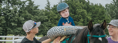 boy trying to ride